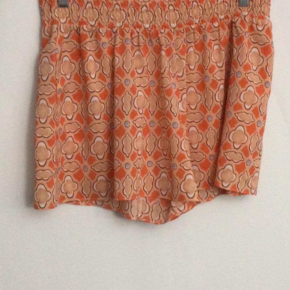 Alice & Olivia Dress Shorts Size Medium Orange - Picture 2 of 11